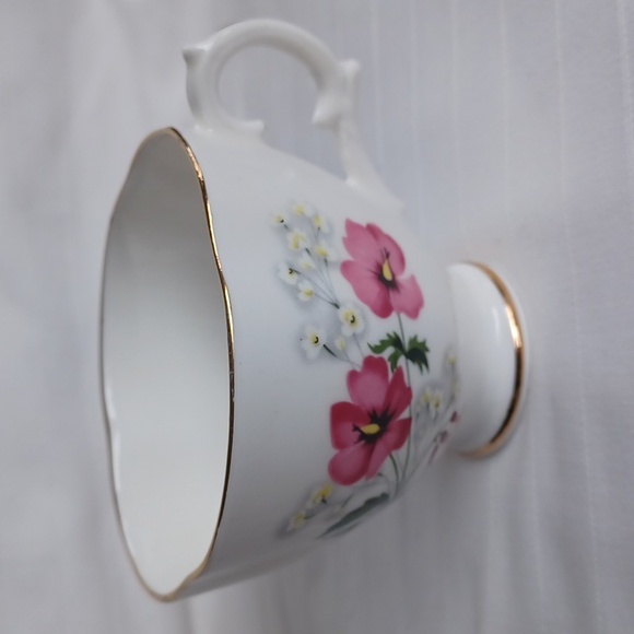 Vintage Royal Stuart Spencer Stevenson England Bone China Cup & Saucer - Picture 4 of 12